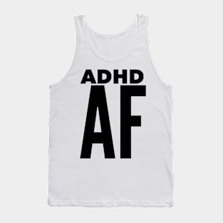 ADHD Typographic Tee Tank Top